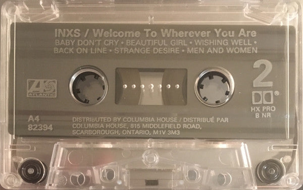 INXS : Welcome To Wherever You Are (Album,Club Edition)