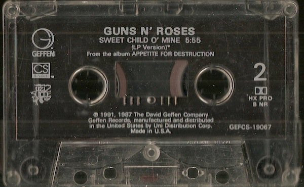 Guns N' Roses : November Rain (Single)