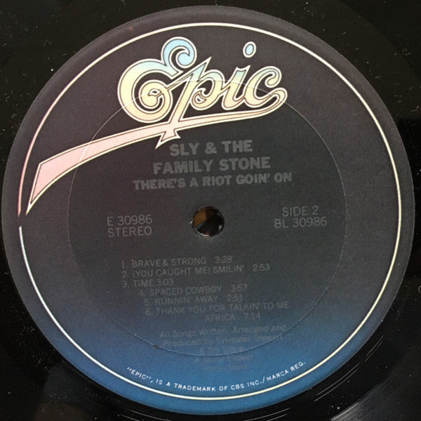 Sly & The Family Stone : There's A Riot Goin' On (LP,Album,Reissue)