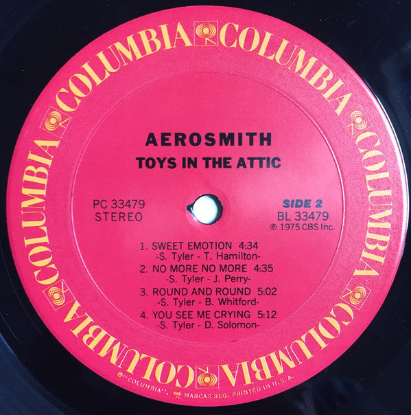 Aerosmith : Toys In The Attic (LP,Album)