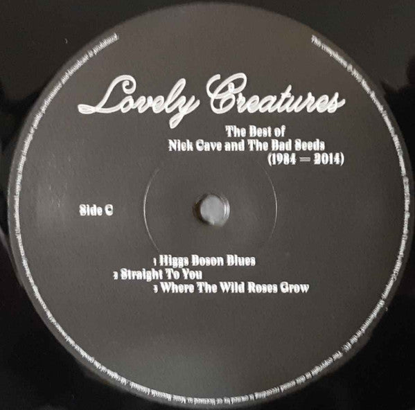 Nick Cave & The Bad Seeds : Lovely Creatures (The Best Of Nick Cave And The Bad Seeds) (1984 – 2014) (LP,Compilation,Remastered)