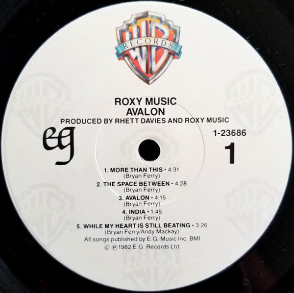 Roxy Music : Avalon (LP,Album)
