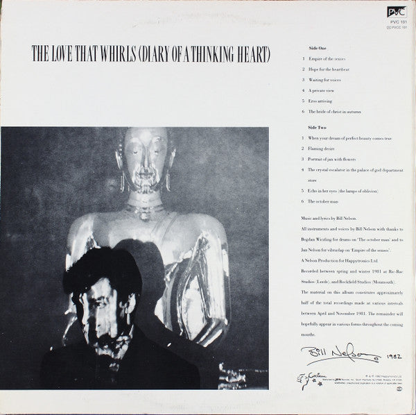 Bill Nelson : The Love That Whirls (Diary Of A Thinking Heart) (LP,Album)