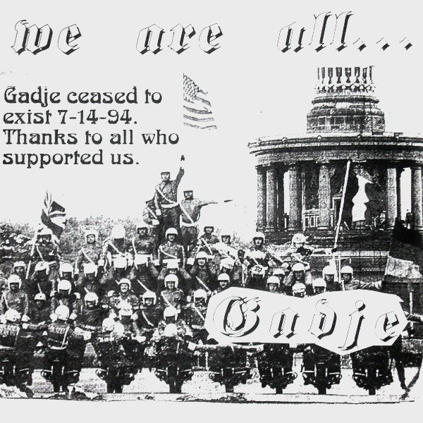Gadje / Ice Nine (2) : Gadje / Ice Nine (7",33 ⅓ RPM)