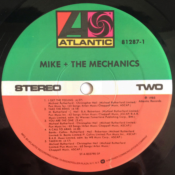 Mike & The Mechanics : Mike + The Mechanics (LP,Album,Stereo)