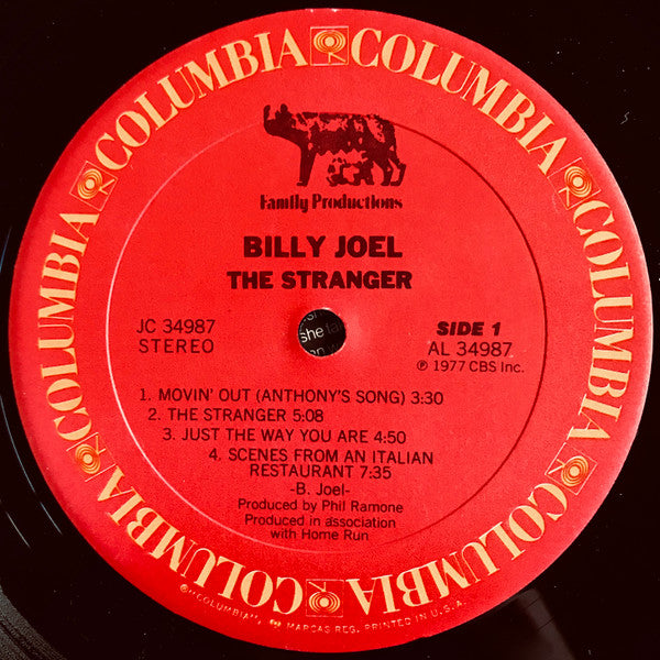 Billy Joel : The Stranger (LP,Album)