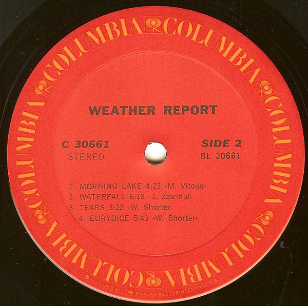 Weather Report : Weather Report (LP,Album,Stereo)