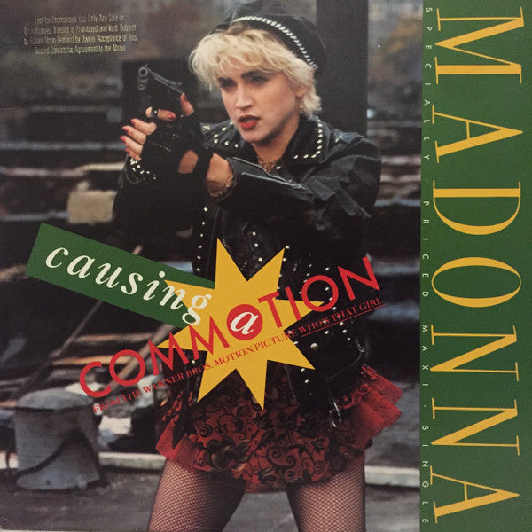 Madonna : Causing A Commotion (12",33 ⅓ RPM,Maxi-Single)