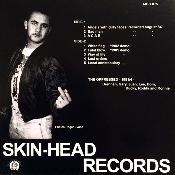 Oppressed, The : 1981/4 - Fatal Blow (7",33 ⅓ RPM,Reissue)