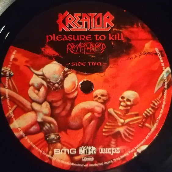 Kreator : Pleasure To Kill (LP,Album,Reissue,Remastered)