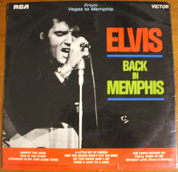 Elvis Presley : From Memphis To Vegas / From Vegas To Memphis (LP,Album)