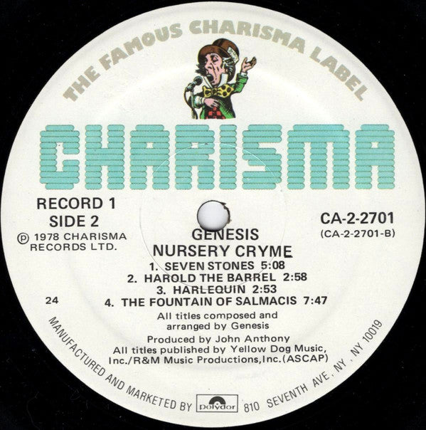 Genesis : Nursery Cryme / Foxtrot (LP,Compilation)