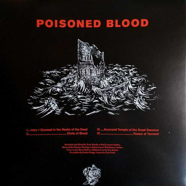 Witch Vomit : Poisoned Blood (LP,45 RPM,Mini-Album)