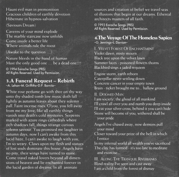 Cathedral : Cosmic Requiem (EP,Limited Edition)
