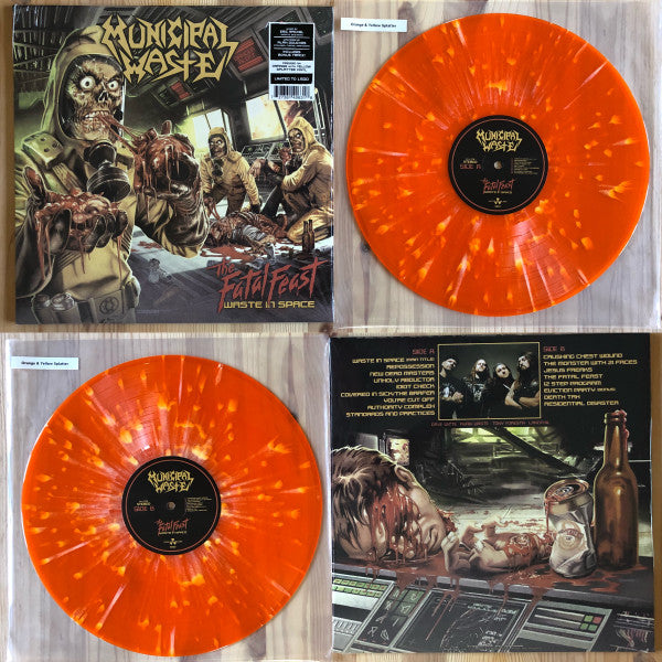 Municipal Waste : The Fatal Feast (Waste In Space) (LP,Album,Limited Edition,Reissue)