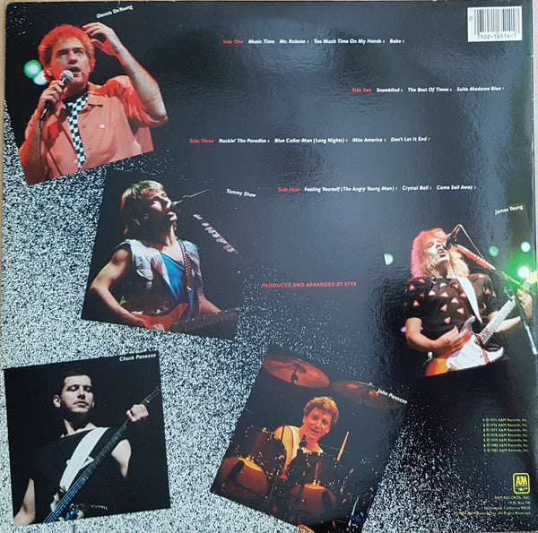 Styx : Caught In The Act Live (LP,Album)