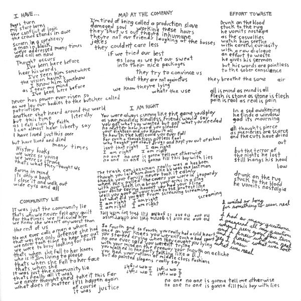 Saccharine Trust : Paganicons (12",45 RPM)