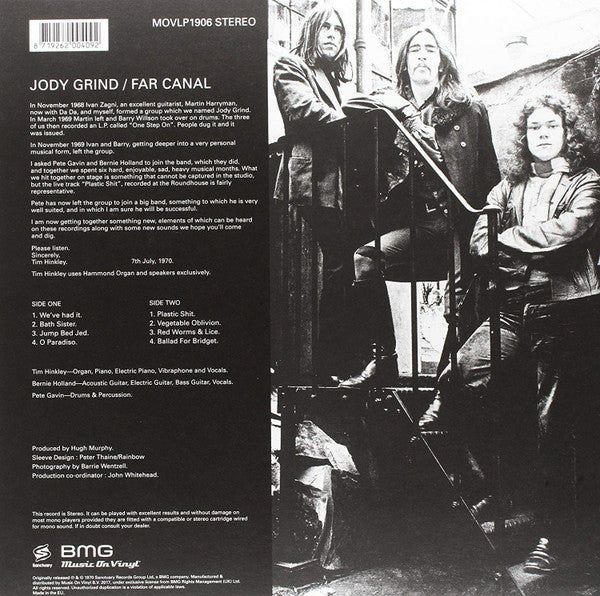 Jody Grind : Far Canal (LP,Album,Reissue)