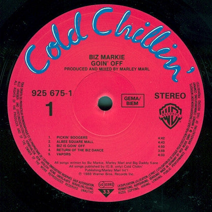 Biz Markie : Goin' Off (LP,Album)