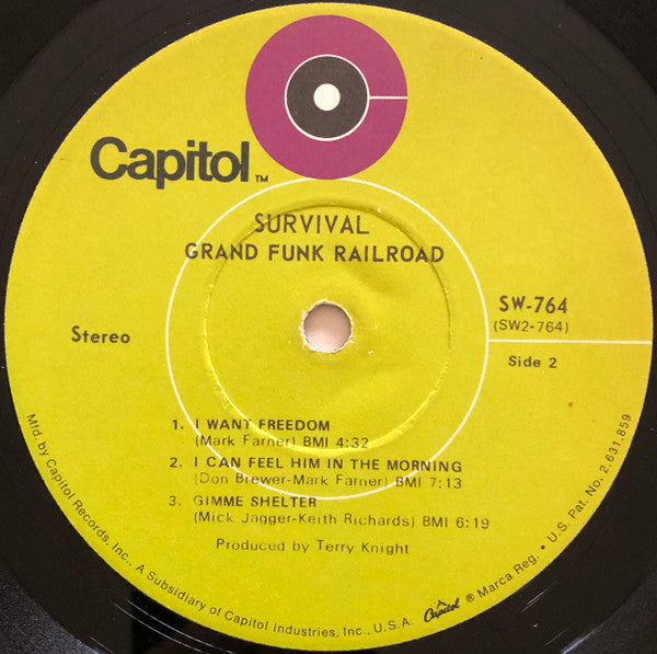 Grand Funk Railroad : Survival (LP,Album)