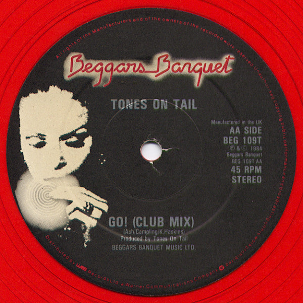Tones On Tail : Lions / Go! (12",45 RPM,Single)