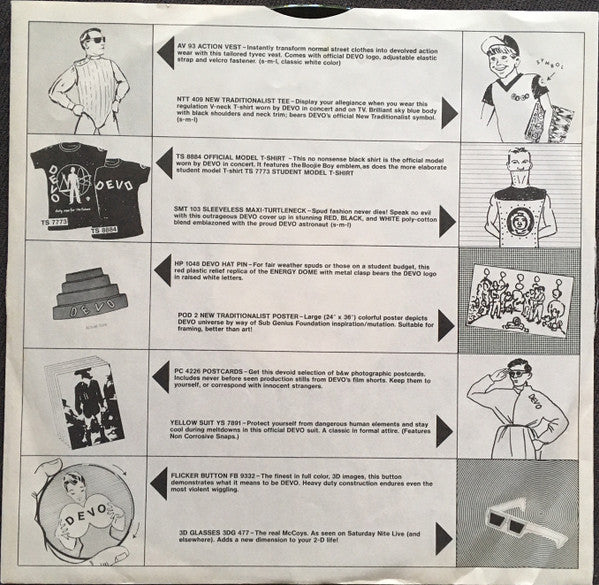 Devo : New Traditionalists (LP,Album,Stereo)