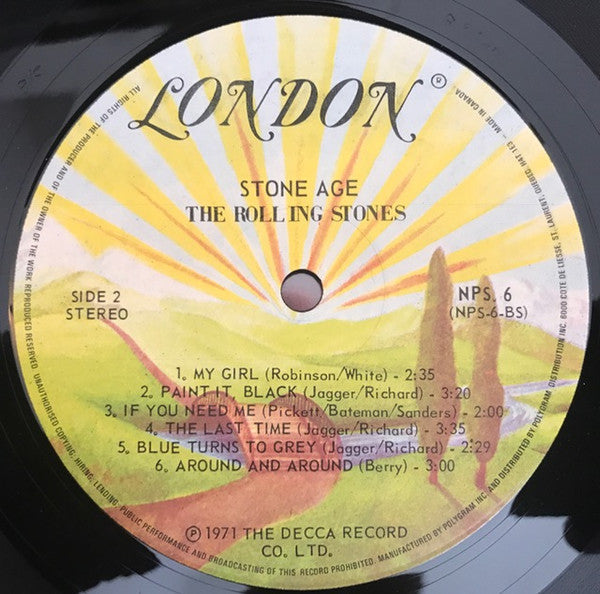 Rolling Stones, The : Stone Age (LP,Compilation)