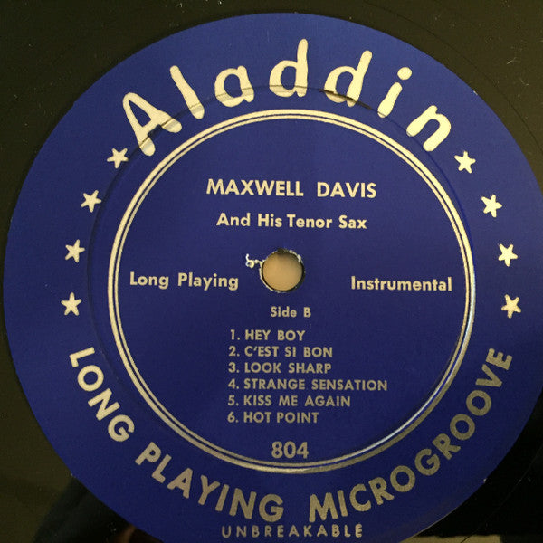 Maxwell Davis : And His Tenor Sax (LP,Compilation)