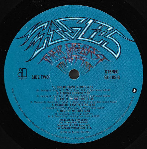 Eagles : Their Greatest Hits 1971-1975 (LP,Album,Compilation)