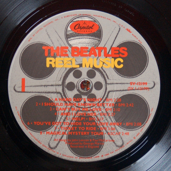 Beatles, The : Reel Music (LP,Compilation,Stereo)