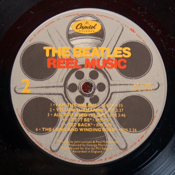 Beatles, The : Reel Music (LP,Compilation,Stereo)