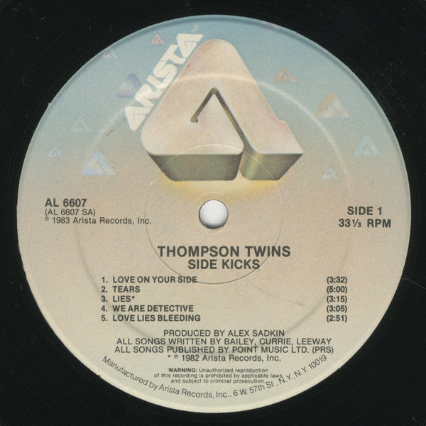Thompson Twins : Side Kicks (LP,Album)