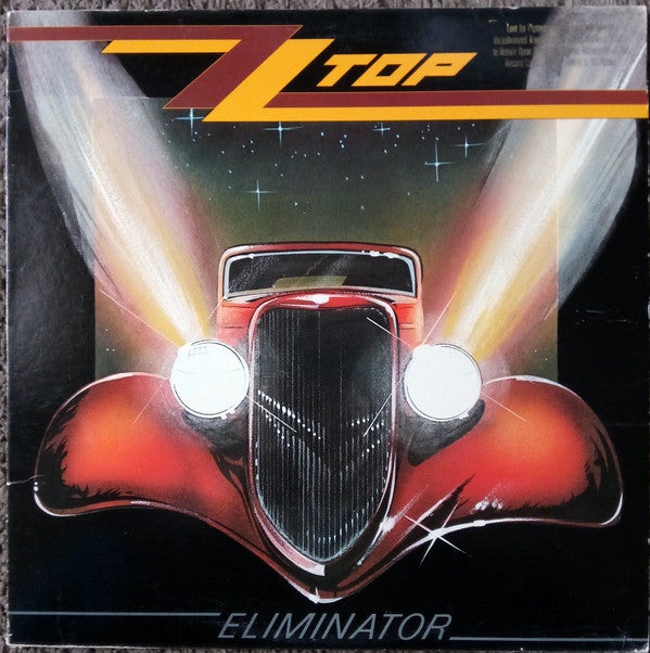 ZZ Top : Eliminator (LP,Album)