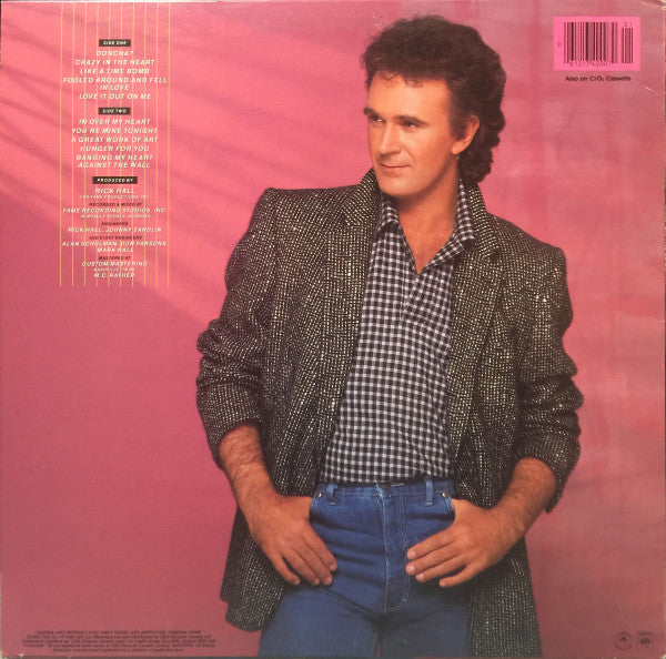 T.G. Sheppard : Livin' On The Edge (LP,Album,Stereo)
