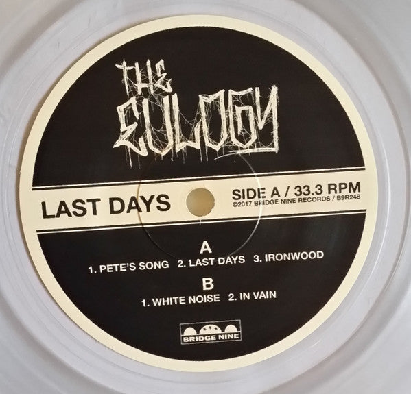 Eulogy (2), The : Last Days (7",33 ⅓ RPM,Limited Edition)