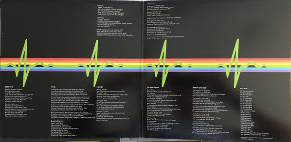 Pink Floyd : The Dark Side Of The Moon (LP,Album,Reissue)