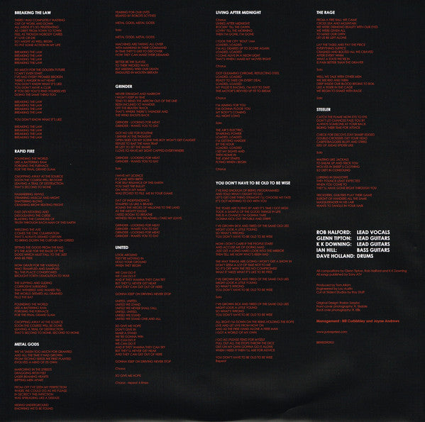 Judas Priest : British Steel (LP,Album,Reissue)