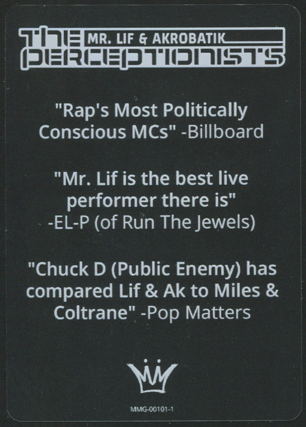 Perceptionists, The - Mr. Lif & Akrobatik : Resolution (LP,Album)