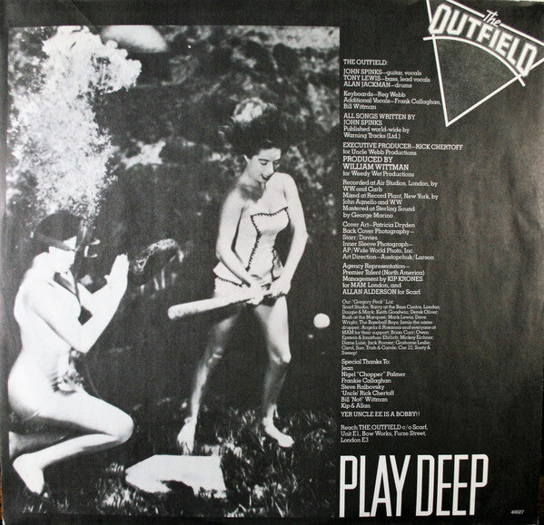 Outfield, The : Play Deep (LP,Album)