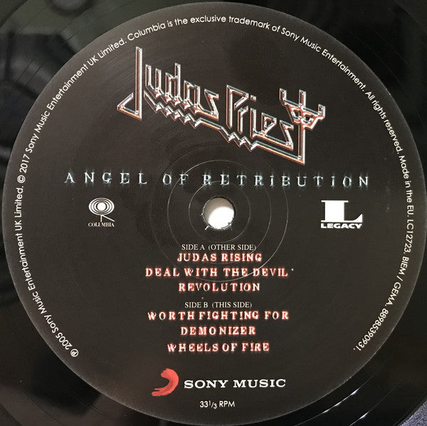 Judas Priest : Angel Of Retribution (LP,Album,Reissue)