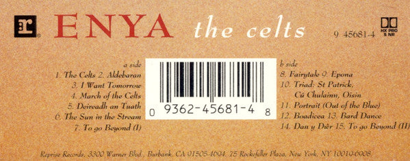 Enya : The Celts (Album,Reissue)