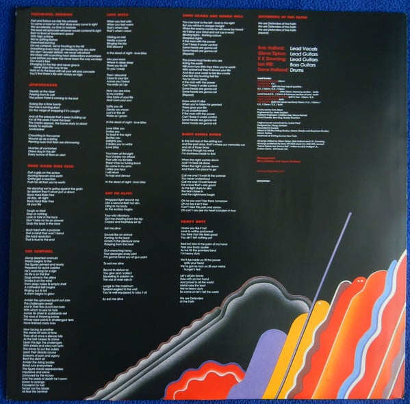 Judas Priest : Defenders Of The Faith (LP,Album,Reissue)