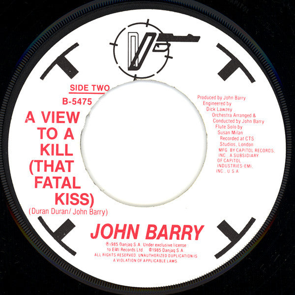 Duran Duran : A View To A Kill (7",45 RPM,Single)