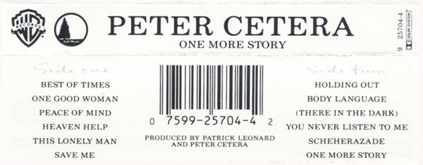 Peter Cetera : One More Story (Album)