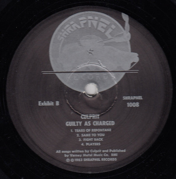 Culprit : Guilty As Charged (LP,Album)
