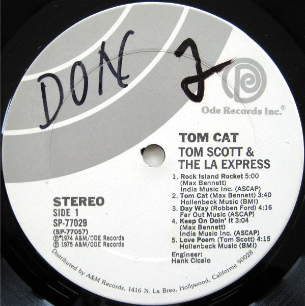 Tom Scott & L.A. Express, The : Tom Cat (LP,Album)