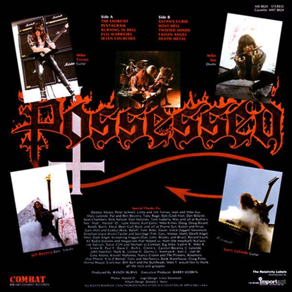 Possessed : Seven Churches (LP,Album)