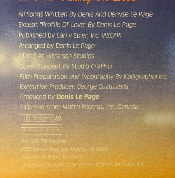 Lime (2) : Unexpected Lovers (LP,Album)