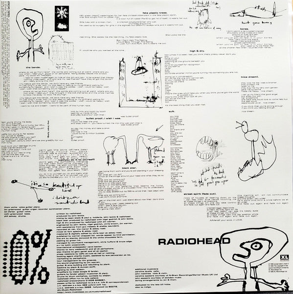 Radiohead : The Bends (LP,Album,Reissue,Repress)