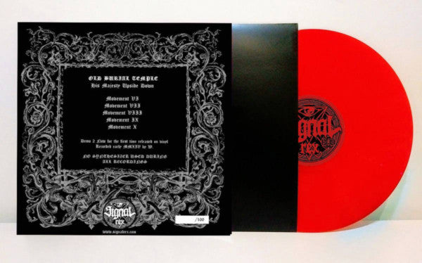 Old Burial Temple : His Majesty Upside Down (12",Single Sided,Limited Edition,Numbered)
